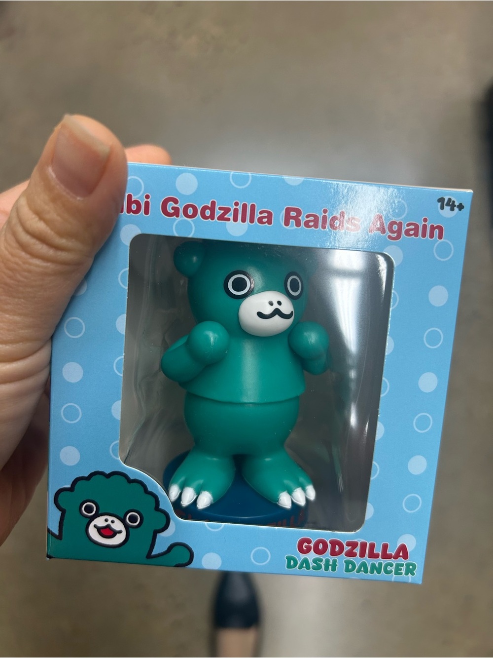 Dash Dancer Chibi Godzilla Figure - Raids Again